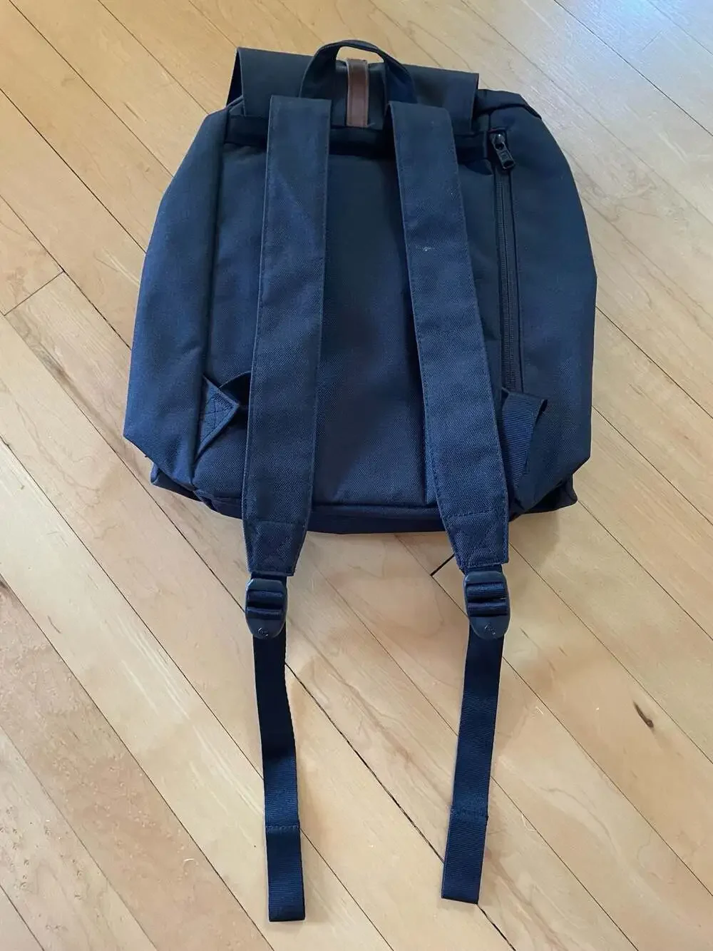 Herschel Supply Co. Dawson Backpack in Black with Tan Details